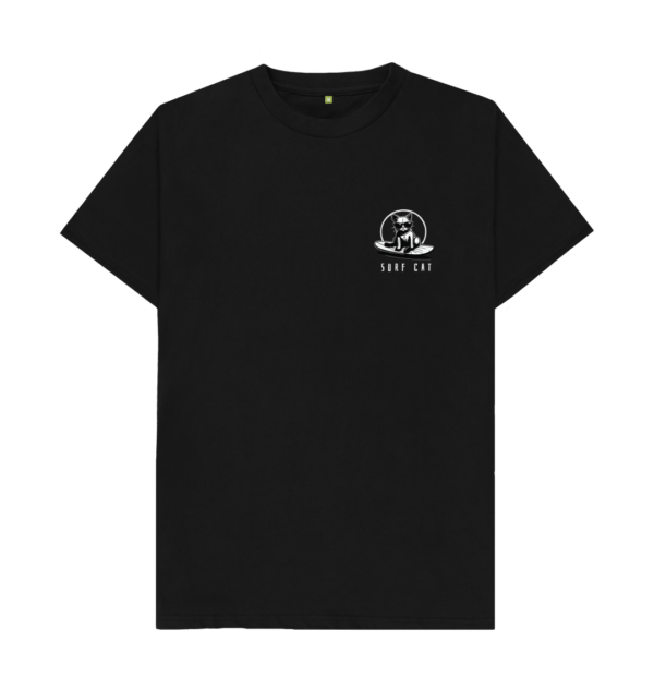 Surf Cat Logo Print T-Shirt - Image 5